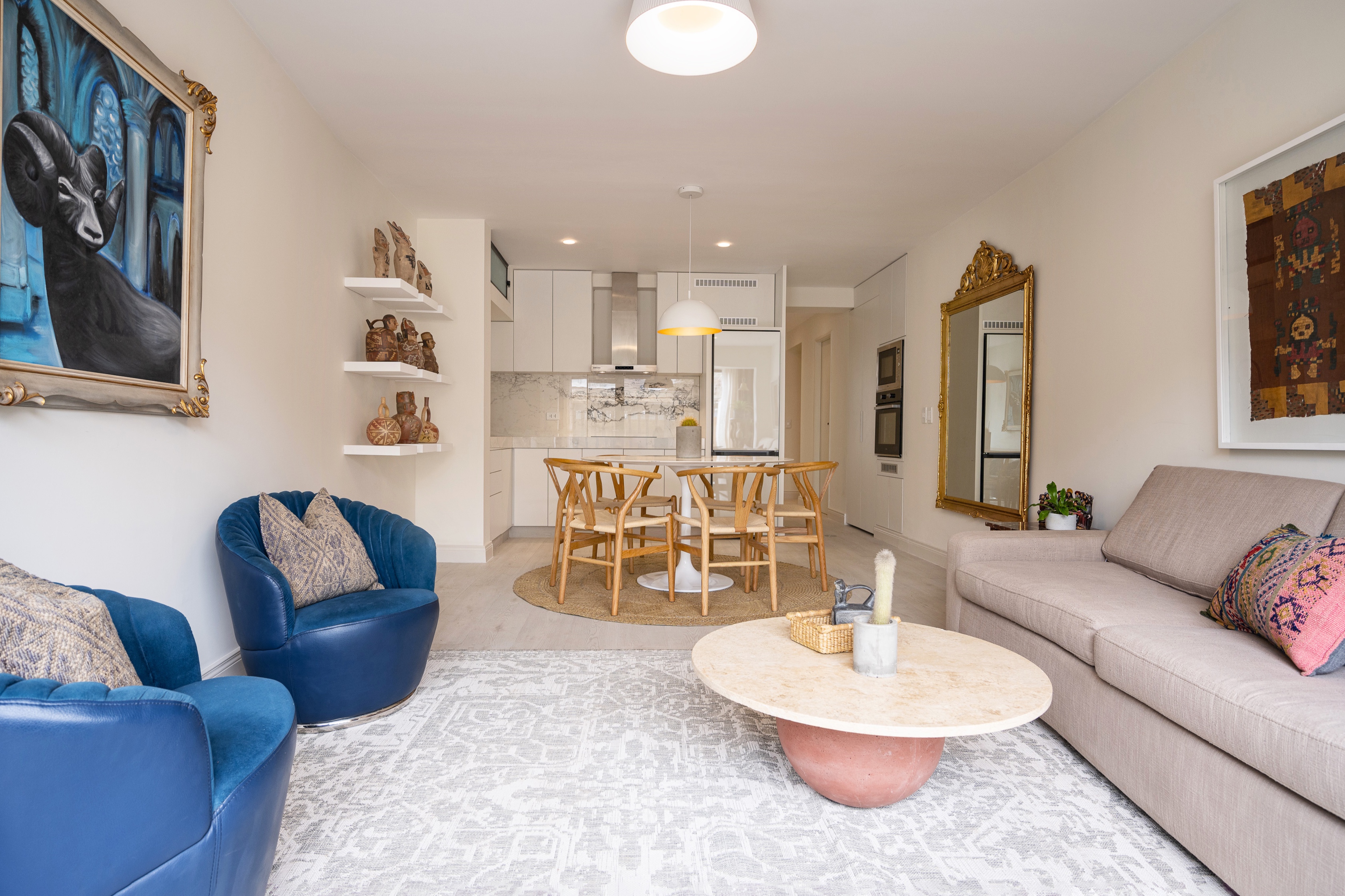 Interior de Casma Residence, em San Isidro